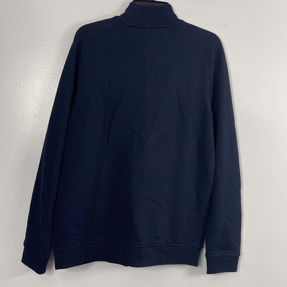 TED BAKER Navy Men's Funnel Neck Full Zip Sweatshirt Jacket Size 3 (US 38/M) - Picture 2 of 8